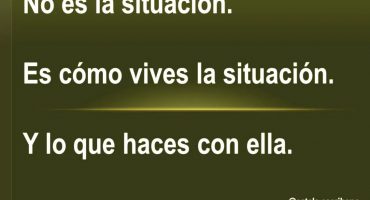 No es la situación.