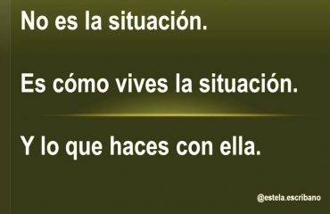No es la situación.